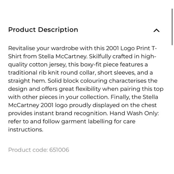 Stella McCartney 2001 Logo print Tshirt, Black, Size 40 J163 - Picture 3 of 11